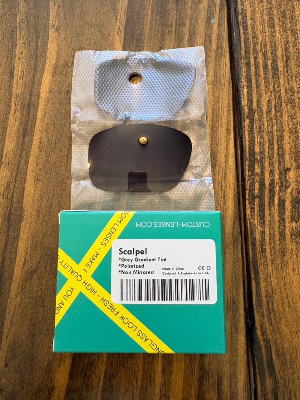 Custom Lenses - Oakley Scalpel